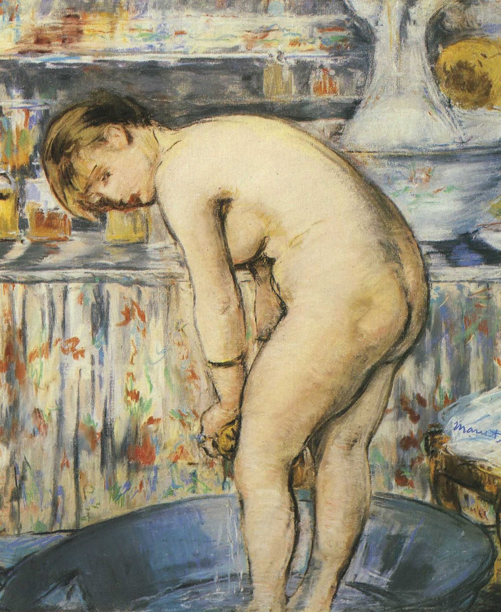 El tocador de Édouard Manet