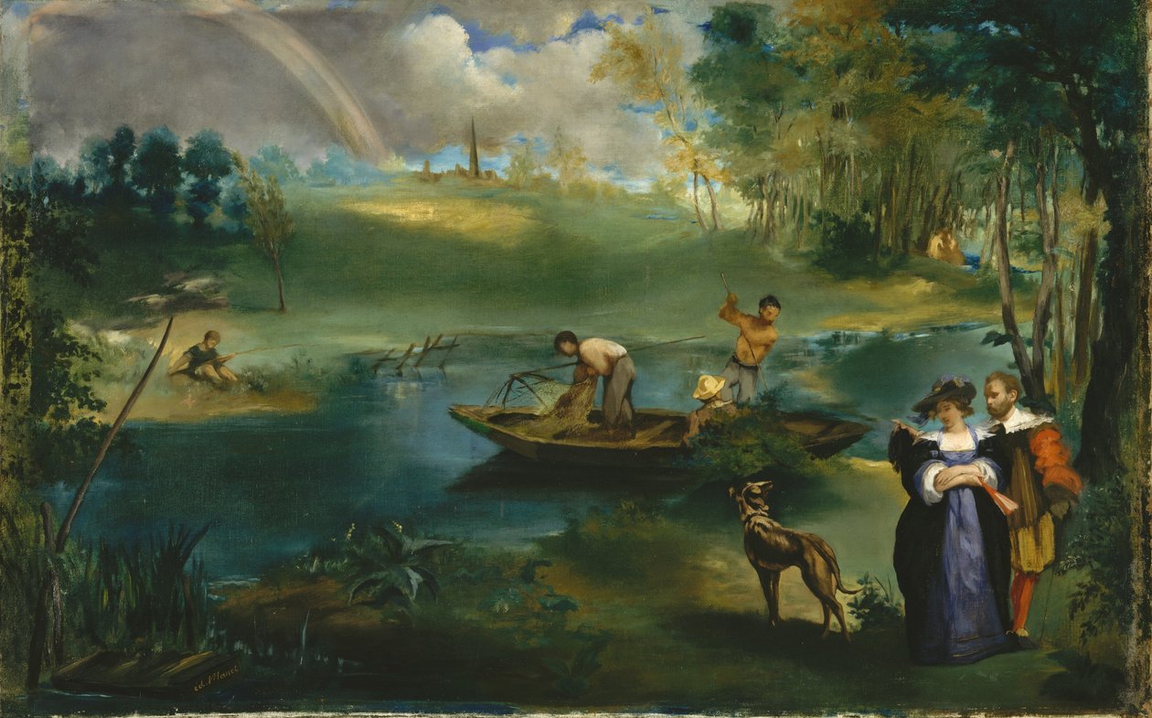 La pesca de Édouard Manet