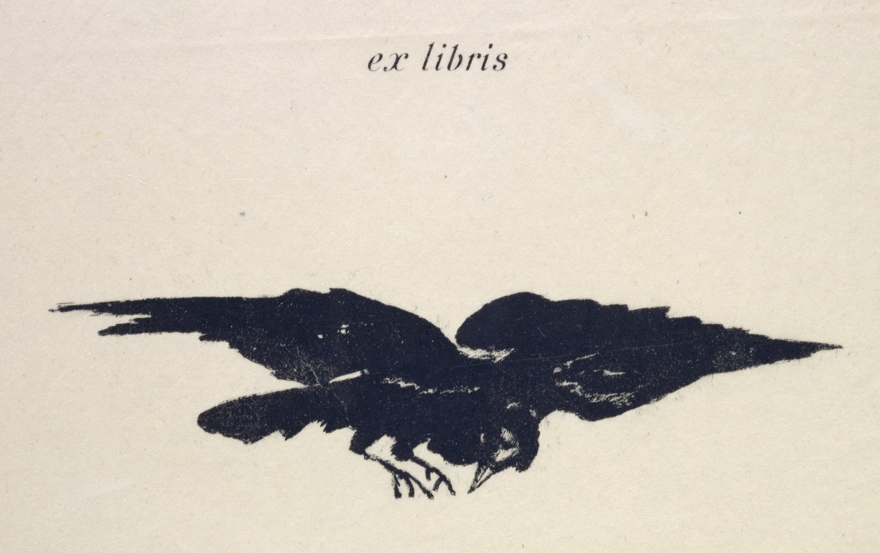 Le Corbeau (El cuervo), 1875 de Édouard Manet