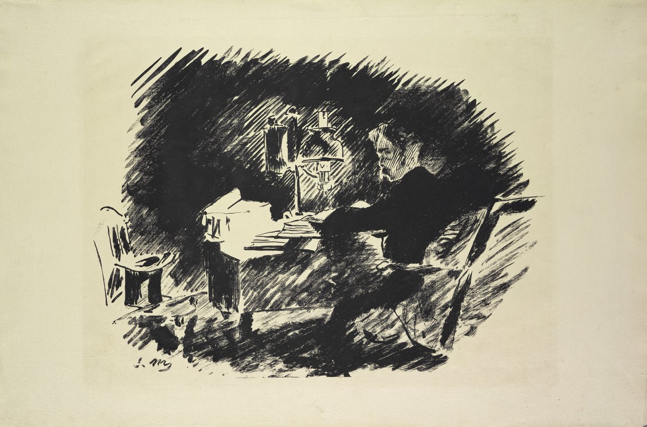 El cuervo, 1875 de Édouard Manet