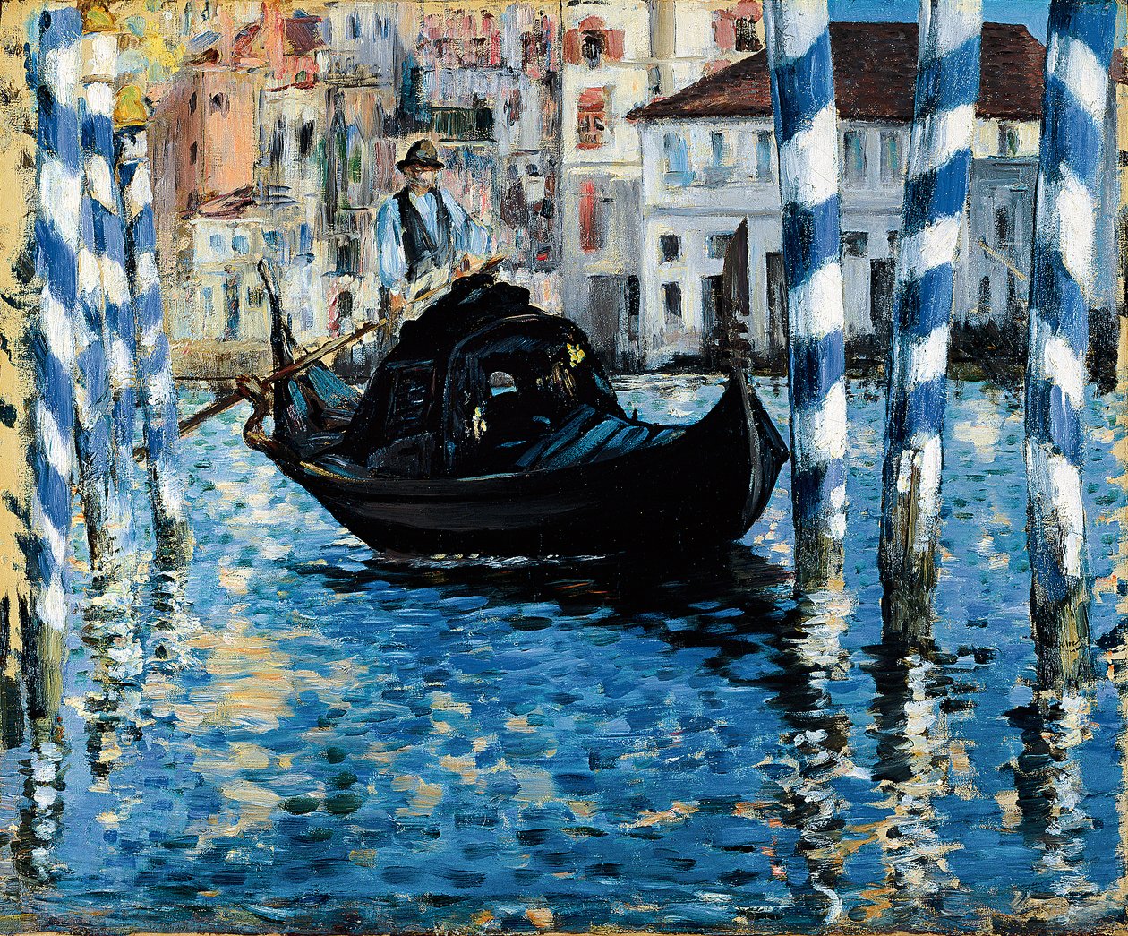 El Gran Canal en Venecia de Édouard Manet