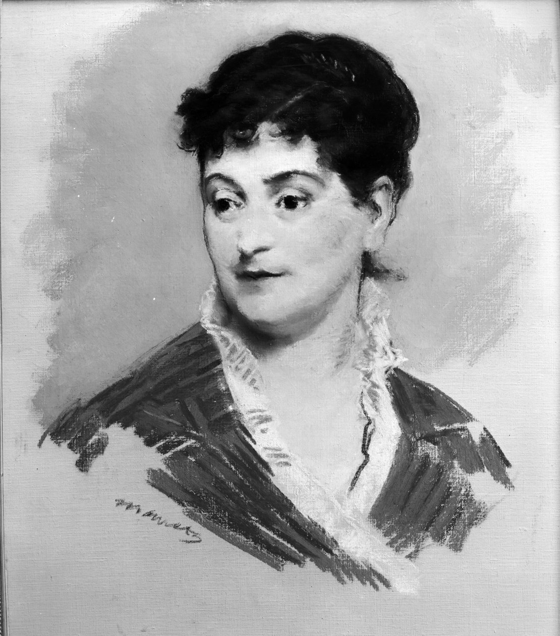 Retrato de Madame Emile Zola, 1874 de Édouard Manet
