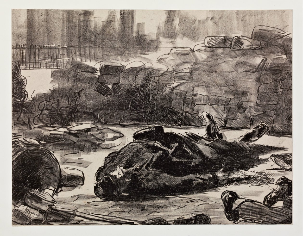 Guerra Civil de Édouard Manet