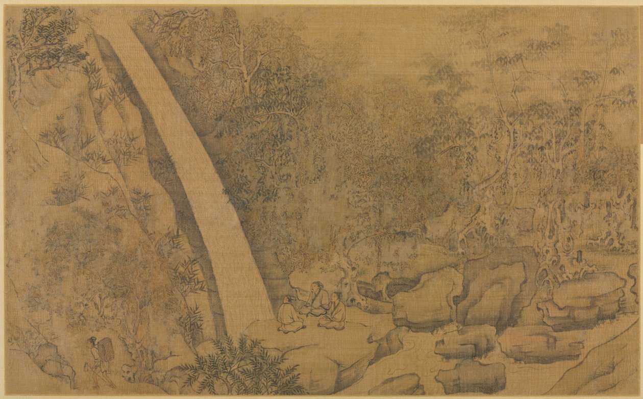 Dwelling in the Longmian ("Sleeping Dragon") Mountains de follower of Li Gonglin