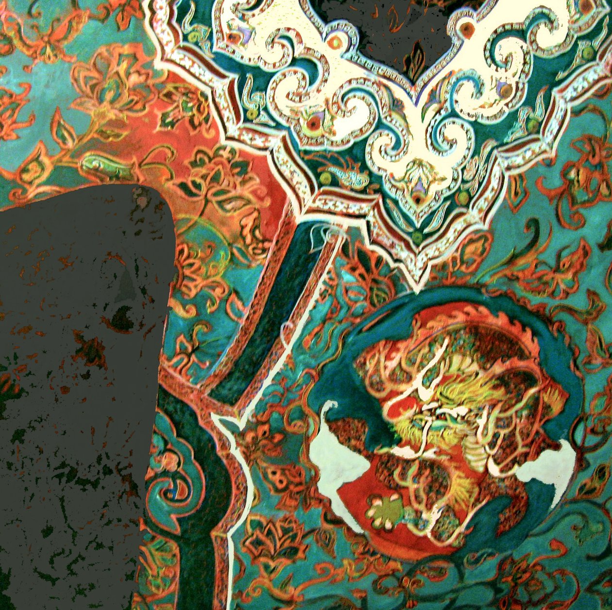 Chaqueta china, 2013 (técnica mixta) de linda arthurs