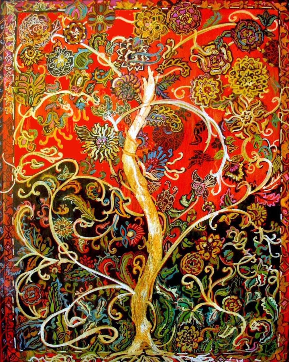Árbol de la vida, 2017 (técnica mixta) de linda arthurs
