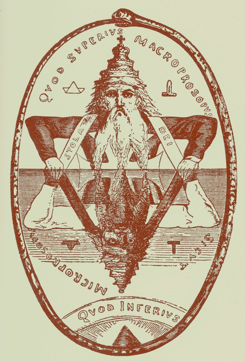 El Gran Símbolo de Salomón de Éliphas after Lévi