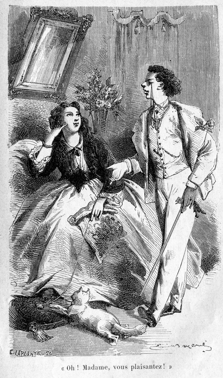 Una de las 28 ilustraciones a página completa de Émile Bayard en de Émile Bayard