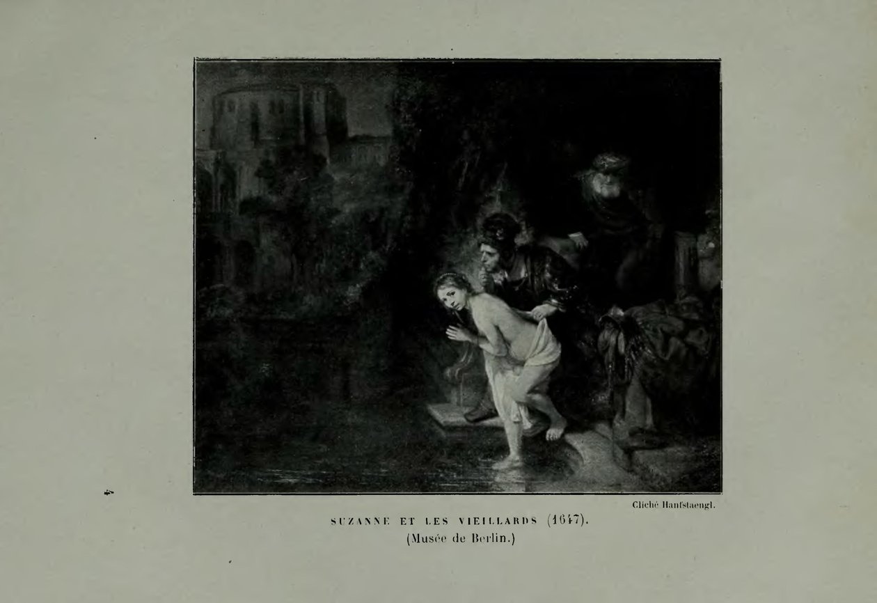 Susana y los ancianos de Émile Verhaeren Rembrandt