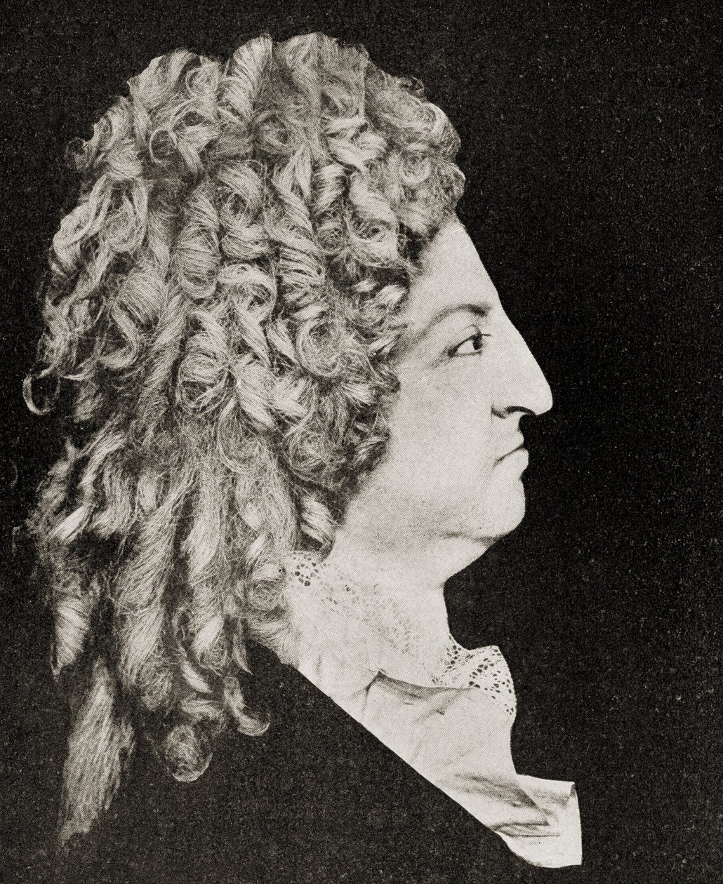 Luis XIV (1638-1715) Rey de Francia en 1706 de Antoine Benoist or Benoit du Cercle