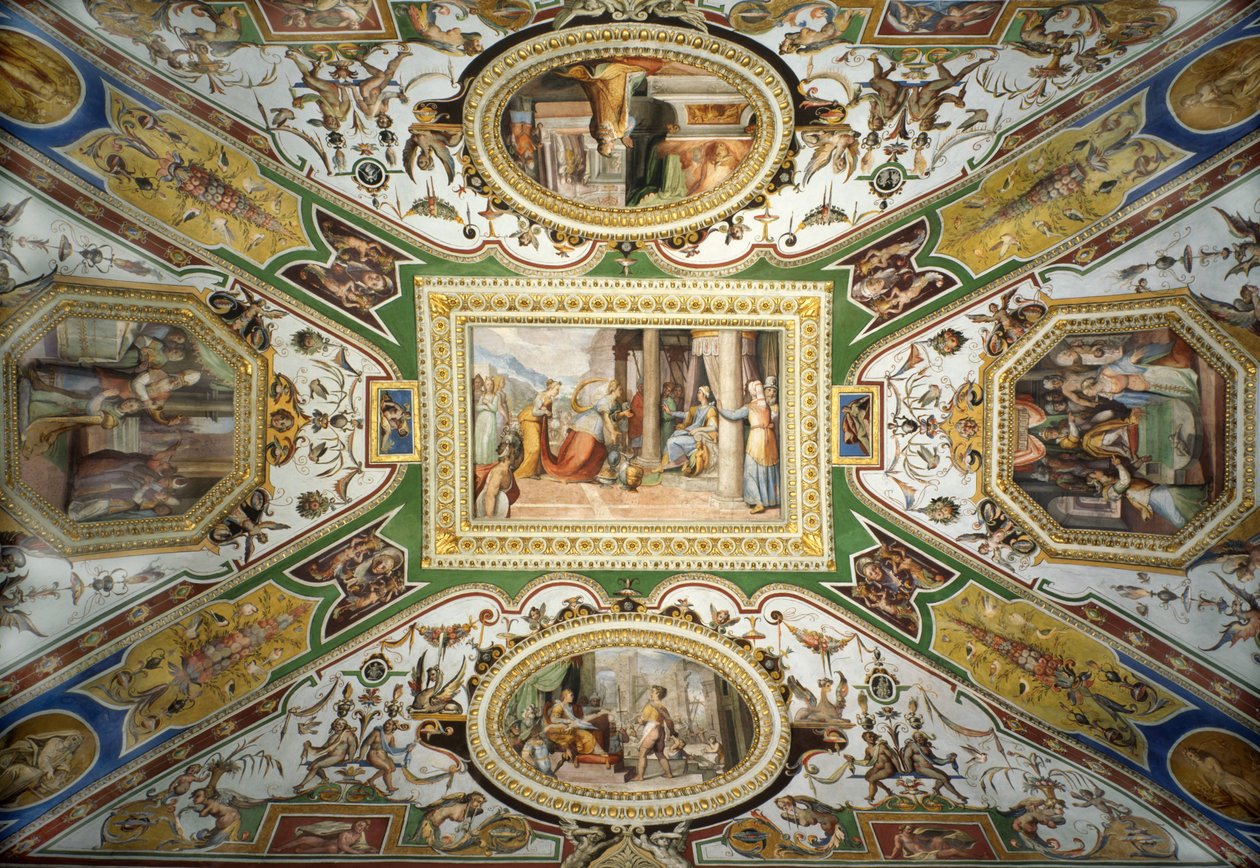 Techo de la Galería Corsini, Roma de Federico Zuccari or Zuccaro