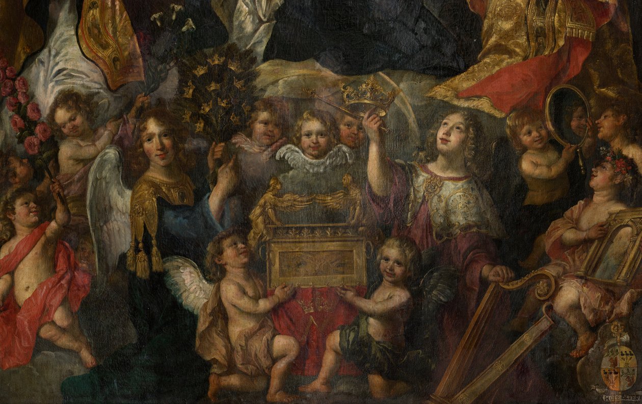 Iglesia parroquial (Sint-Walburgakerk) de or Liemaecker Nicolaas de Liemakere
