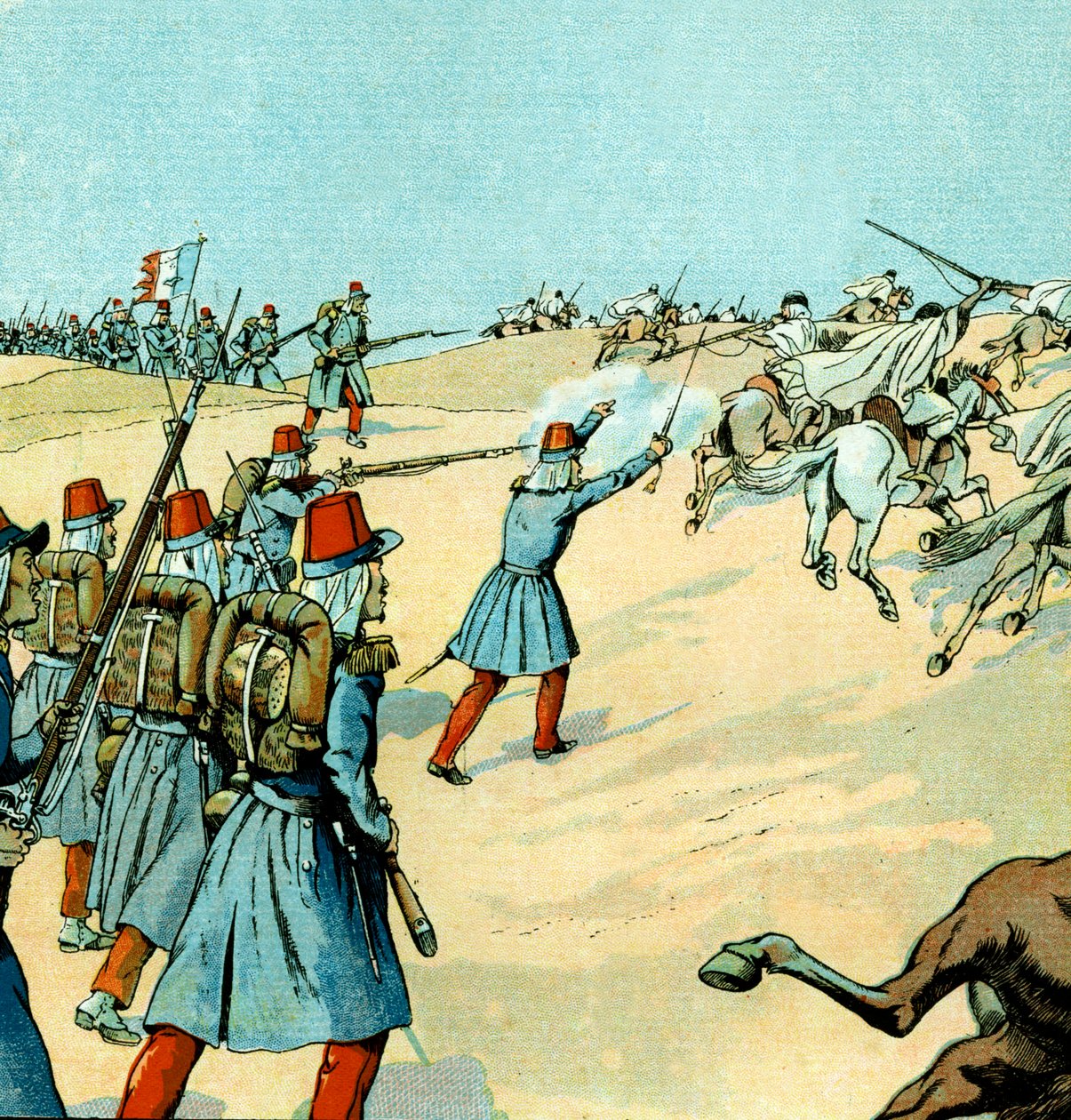 Conquista de Argelia por el ejército francés en 1830 de pseudonym for Onfray de Breville Jacques Job