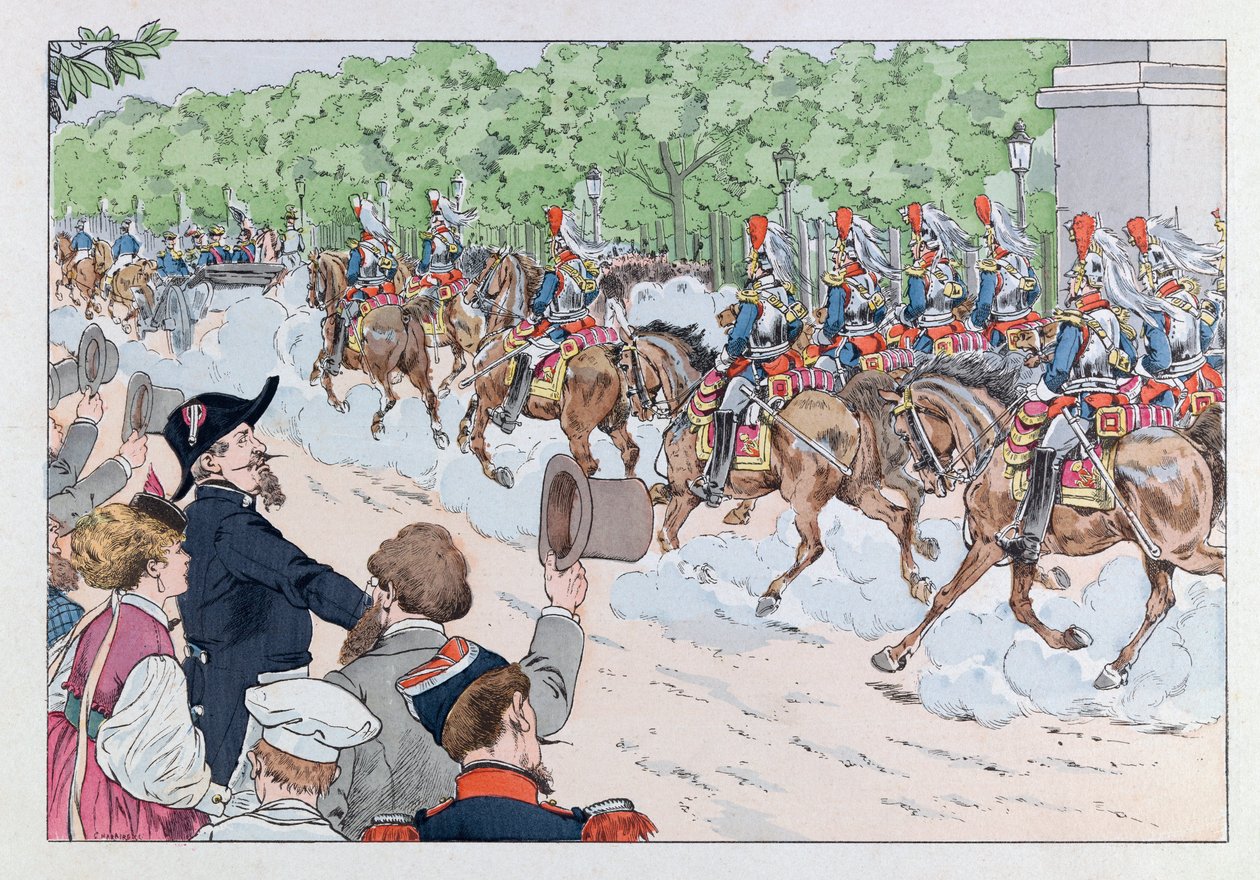 Jacques Marie Gaston Onfray de Breville dit JOB (1858 - 1931); Ilustración del libro 