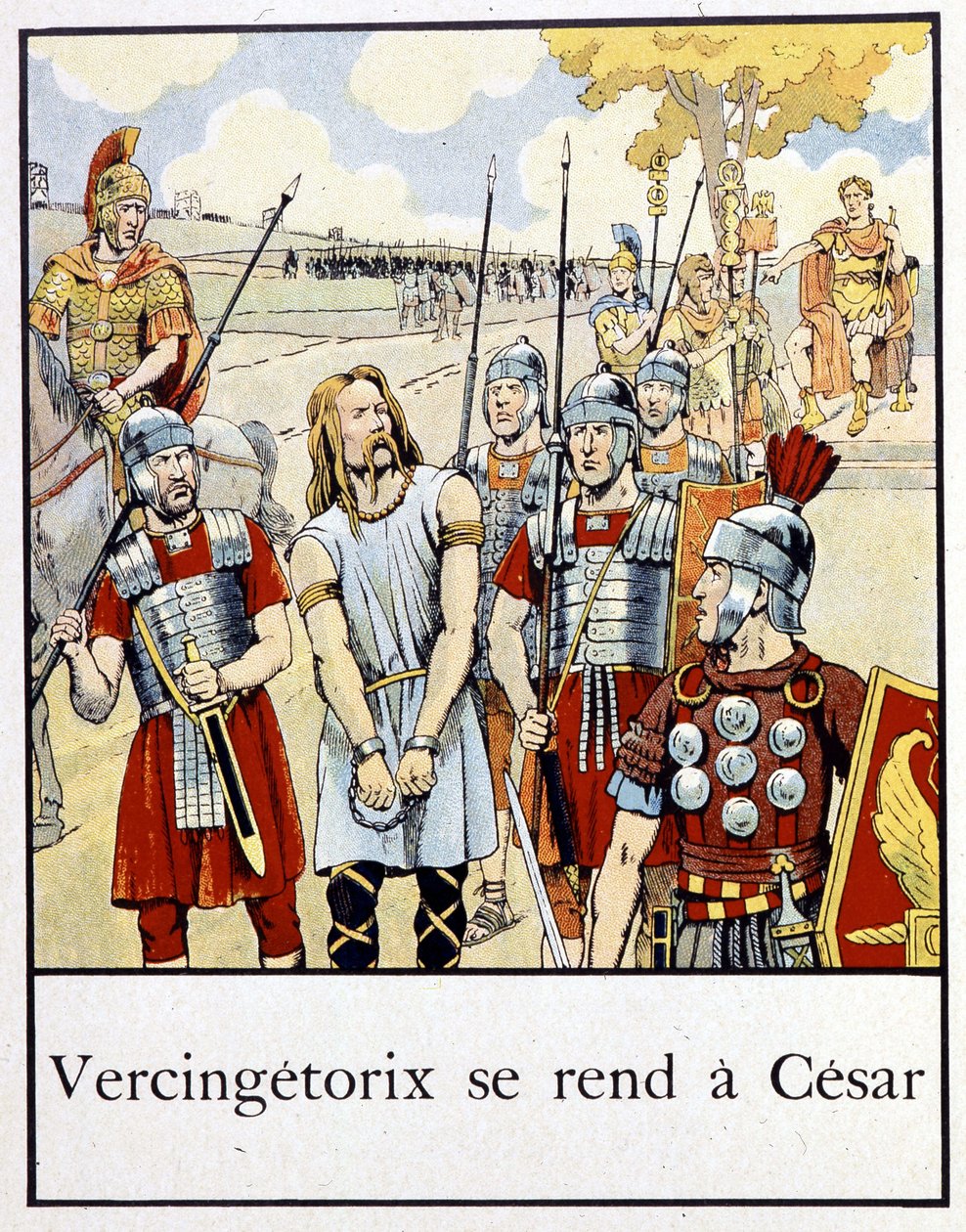 Vercingétorix se rinde a César - en 