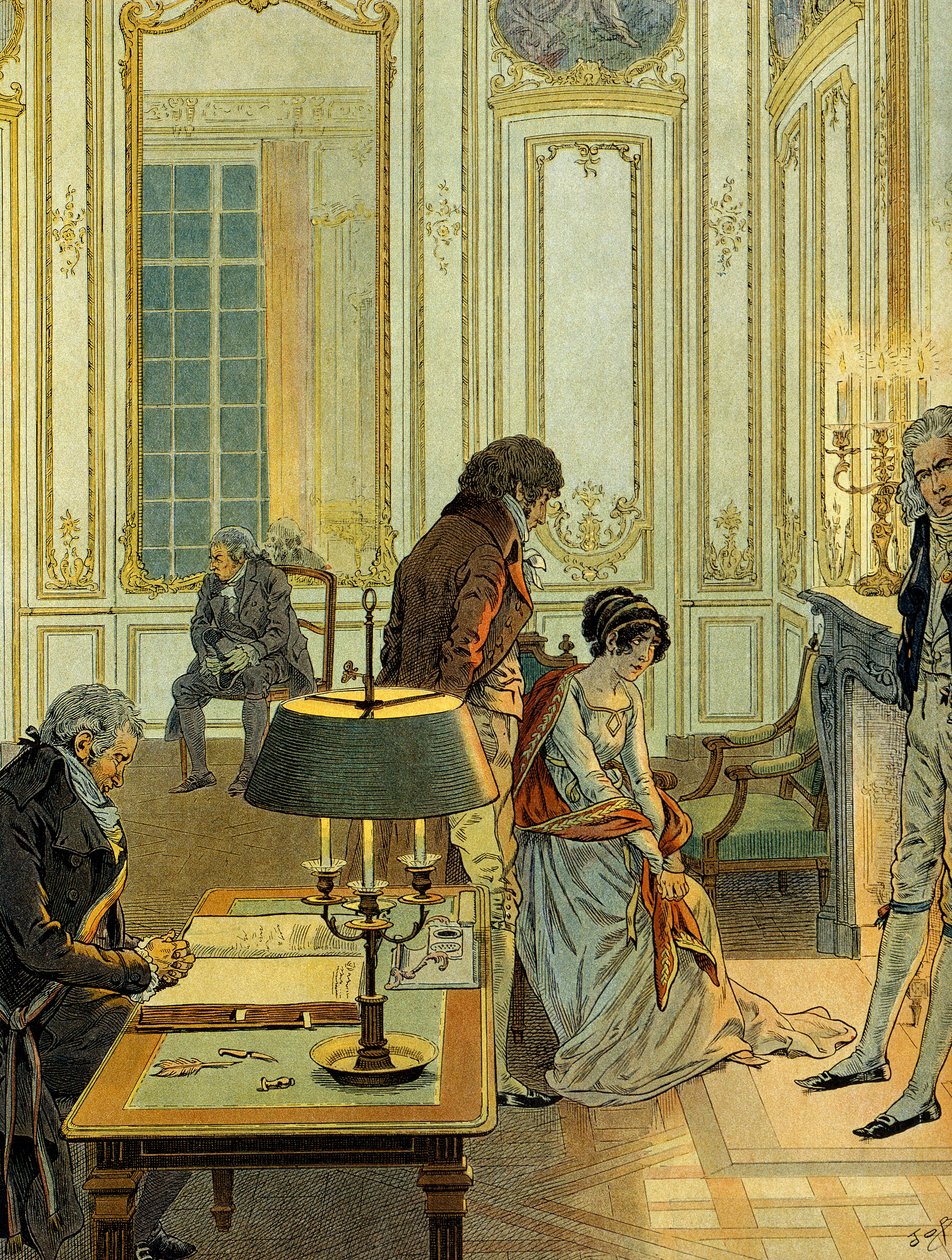 Día del matrimonio civil de Napoleón I Bonaparte de pseudonym for Onfray de Breville Job