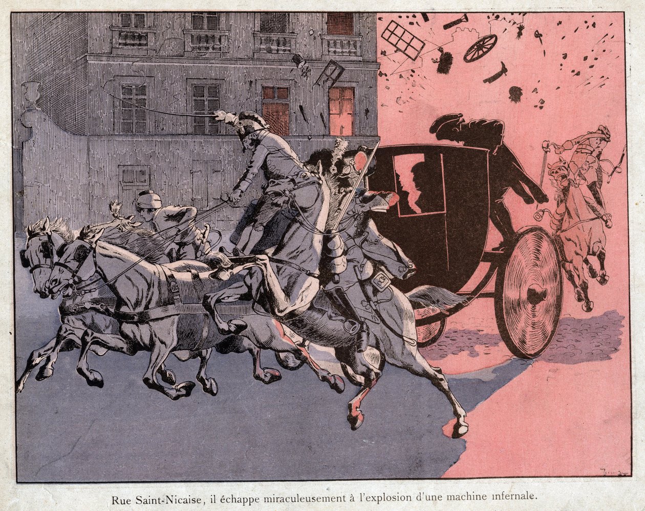 El atentado de la calle Saint Nicaise de pseudonym for Onfray de Breville Job
