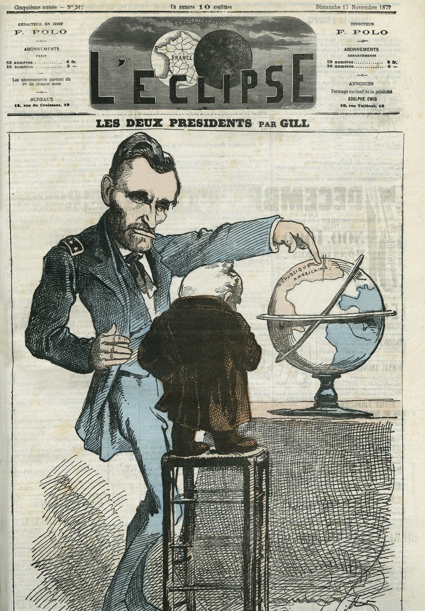 Los dos presidentes, Ulysses Simpson Grant de pseudonym for Onfray de Breville Job