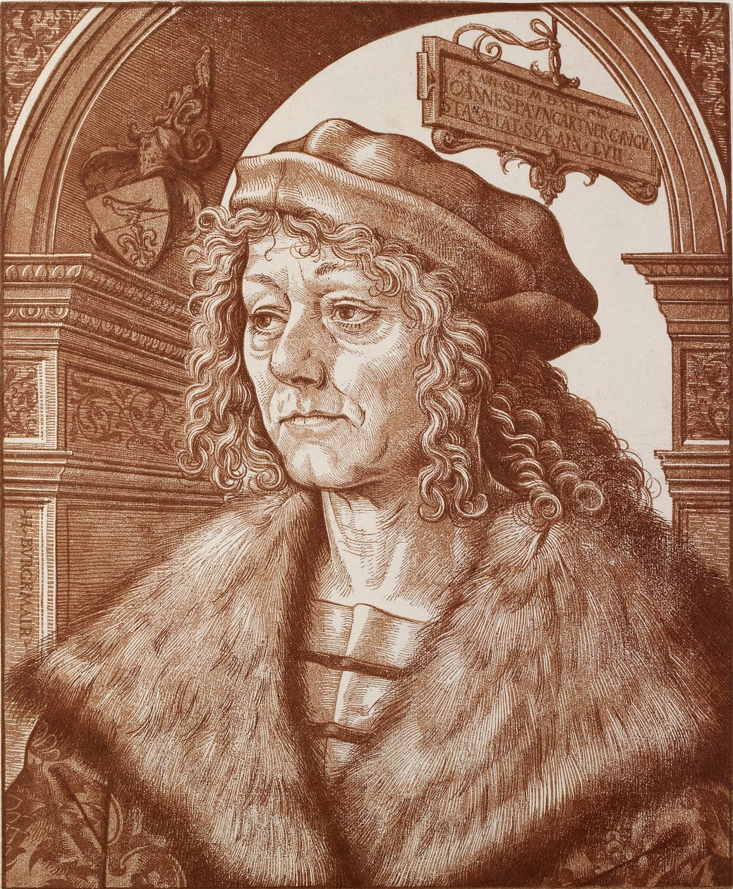 Retrato de Johannes Paumgartner, 1512 de the Elder Hans Burgkmair