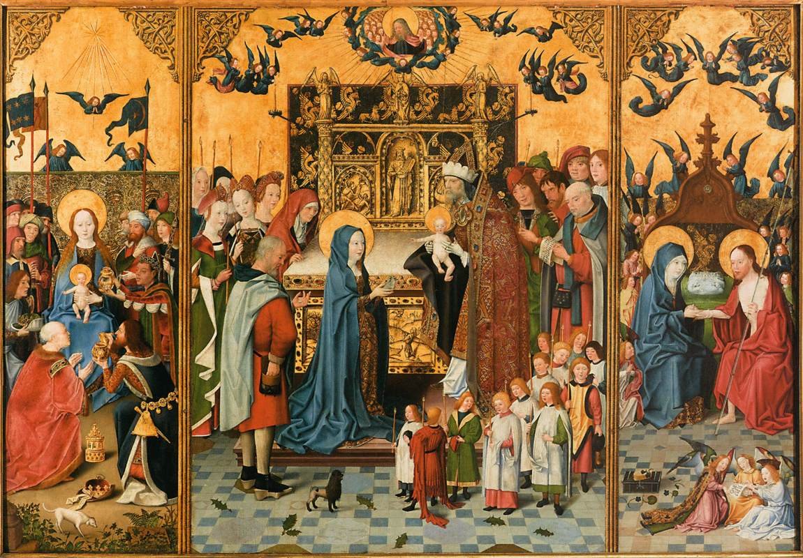 Retablo de los Siete Gozos de María de Unbekannt Unbekannt