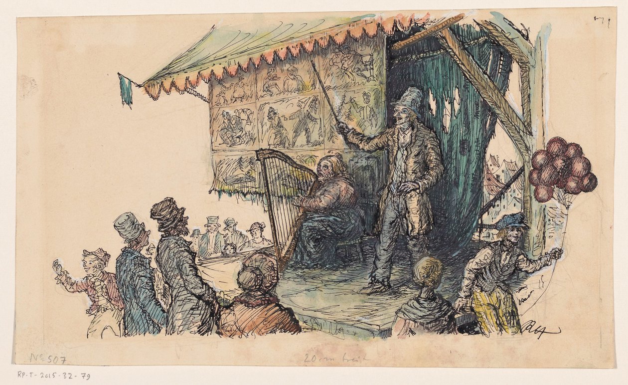 Cantante de la feria de unknown (signed by artist)