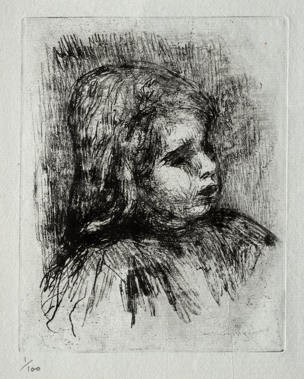 Claude Renoir, de tres cuartos a la derecha de workshop of Peter Vischer