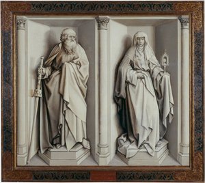 El matrimonio de la Virgen de Master of Flémalle