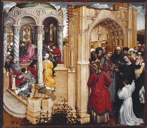 El matrimonio de la Virgen de Master of Flémalle