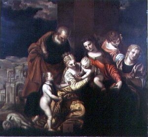 El matrimonio místico de Santa Catalina