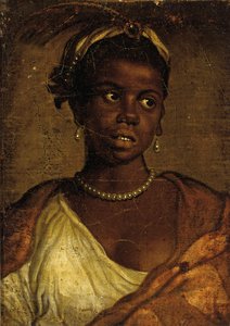 Retrato de una mujer morisca, busto de Veronese