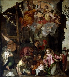 Adoración de los pastores de Veronese