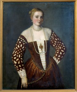 Retrato de una mujer veneciana de Veronese