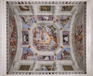 El Olimpo, bóveda de la Sala del Olimpo de Veronese