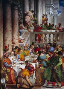 Las bodas de Caná (detalle)