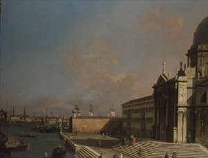La entrada al Gran Canal, Venecia