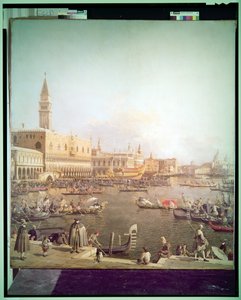 El Molo y el Palacio Ducal desde el Bacino Di San Marco de (1697 1768) Canaletto