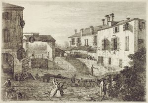 Le Porte de Dolo de Canaletto