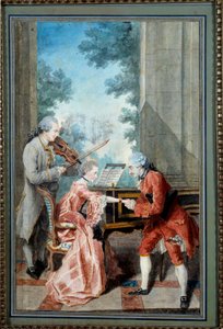 Mademoiselle Delou, Monsieur Philippe y Monsieur de Texier de Carmontelle