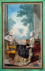 Monsieur y Madame Despourdons de Carmontelle