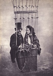 Nadar, fotógrafo y aeronauta francés (foto b/n)