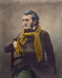 Gustave Doré (1832-1883) por Félix Nadar - coloreado posteriormente de Nadar