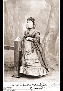 Retrato de George Sand (Aurore Dupin, Baronne Dudevant) (1804-1876) - fotografía de Nadar de Nadar