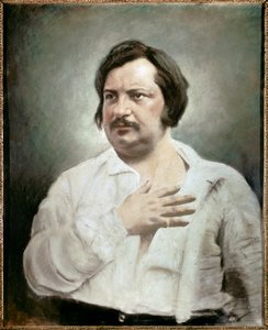Retrato de Honoré Balzac, escritor francés