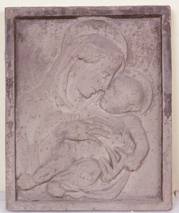 Madonna y Niño (c. 1386-1466) de (Workshop of) Donatello