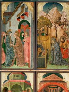 12 escenas de la vida de la Virgen ...