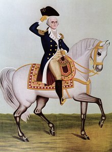 George Washington a caballo de (after) American School