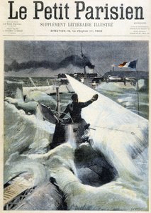Experiencia del submarino “Le Morse” - en “Le Petit Parisien” del 11/08/1901