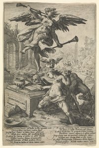 Fama e Historia, después de 1586 de (after) Dutch School
