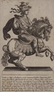 Godofredo de Bouillon, caballero francés, cruzado y Rey de Jerusalén