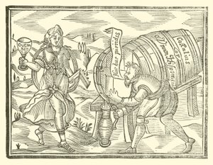 Ilustración para The Roxburghe Ballads de (after) English School